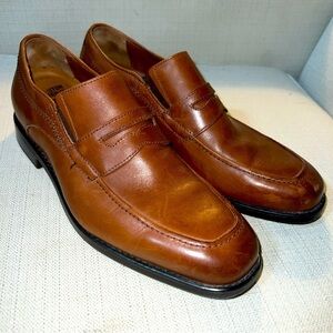 Johnston &  Murphy XC4 Penny Loafers Men 9M Shoes Brown Leather 15-2700